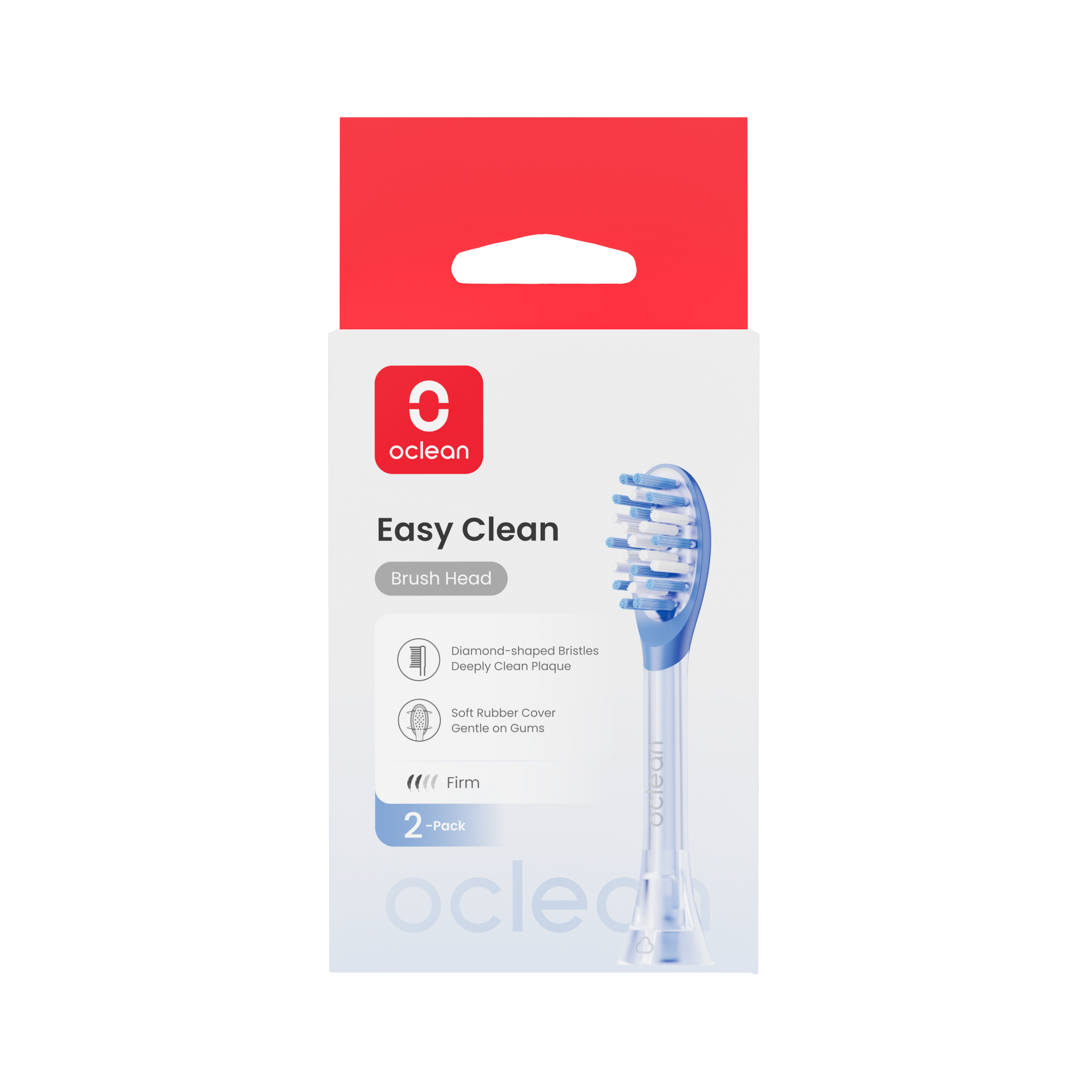 Комплект насадок для Oclean Ease (2 шт, Синий)