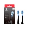 Комплект насадок для зубных щеток серии  Oclean X Ultra UС02 (2 шт., черный)