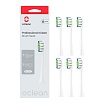 Комплект из 6  сменных насадок для зубных щеток  Oclean (P1C1)